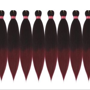 Pre-stretched Braiding Hair, 8 packs Original Kanekalon Braid Hair extensions